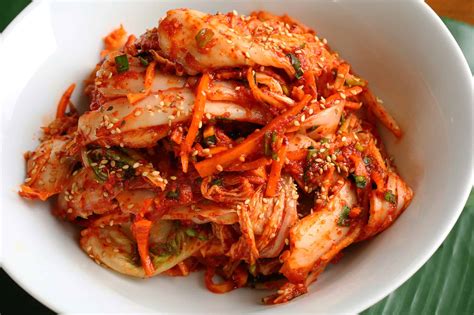 Kore yemekleri kimchi